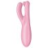 Satisfyer Threesome 4 - pametni klitoralni vibrator (roze)