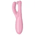 Satisfyer Threesome 4 - aplikacijom upravljani vibrator za klitoris (pink)