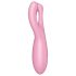Satisfyer Threesome 4 - pametni klitoralni vibrator (roze)