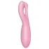 Satisfyer Threesome 4 - aplikacijom upravljani vibrator za klitoris (pink)