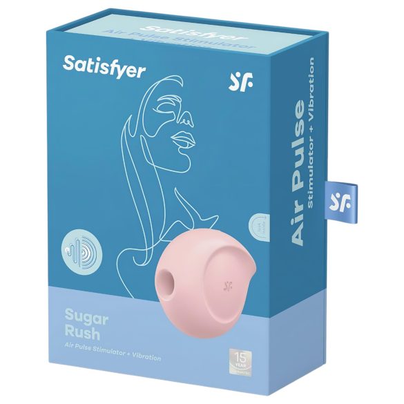 Satisfyer Sugar Rush - klitoralni vibrator sa vazdušnim talasima (roze)