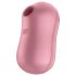 Satisfyer Cotton Candy - vazdušni masažer za klitoris (koralna boja)
