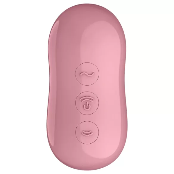 Satisfyer Cotton Candy - vazdušni masažer za klitoris (koralna boja)
