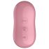 Satisfyer Cotton Candy - vazdušni masažer za klitoris (koralna boja)