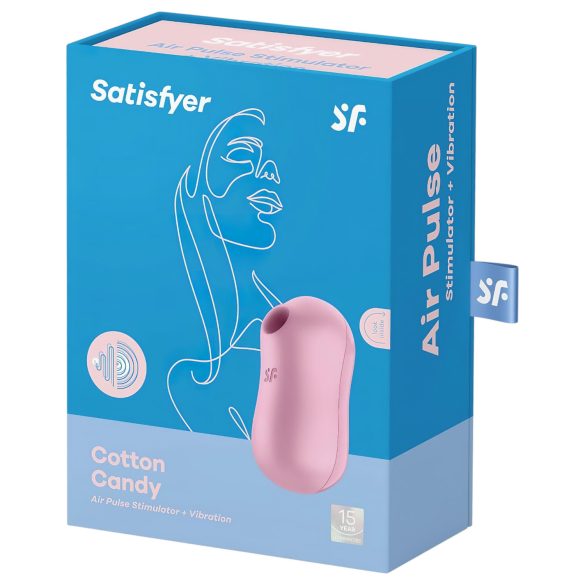 Satisfyer Cotton Candy - bežični vazdušni stimulator klitorisa (ljubičasti)