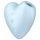 Satisfyer Cutie Heart - bežični vibrator sa vazdušnim talasima za klitoris (plava)