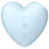 Satisfyer Cutie Heart - bežični vibrator sa vazdušnim talasima za klitoris (plava)