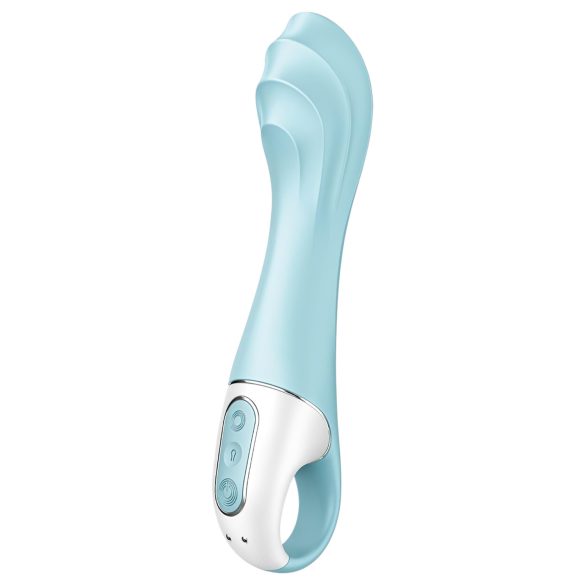 Satisfyer Air Pump Vibe 5 - pametan vibrirajući pumpa (plava)