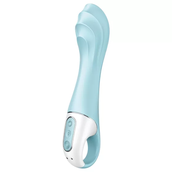 Satisfyer Air Pump Vibe 5 - pametan vibrirajući pumpa (plava)