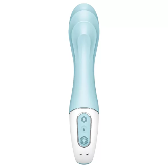 Satisfyer Air Pump Vibe 5 - pametan vibrirajući pumpa (plava)