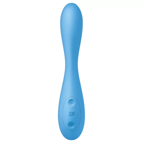 Satisfyer G-spot Flex 4 - vibrator za G-tačku sa upravljanjem preko aplikacije (tirkizni)