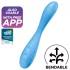 Satisfyer G-spot Flex 4 - vibrator za G-tačku sa upravljanjem preko aplikacije (tirkizni)