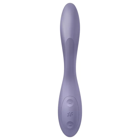 Satisfyer G-spot Flex 2 - punjivi, vodootporni G-tačka vibrator (ljubičasti)