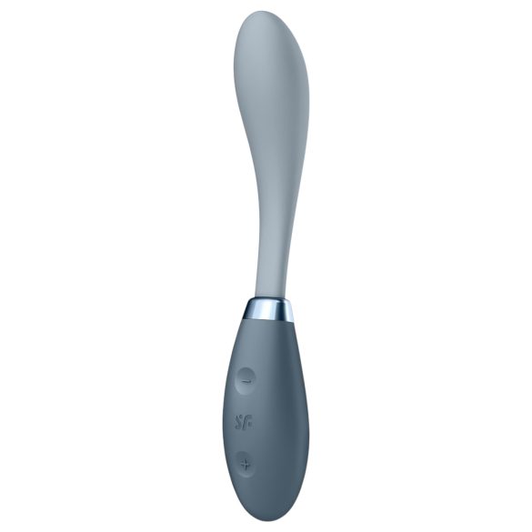 Satisfyer G-Spot Flex 3 - Punjivi G-tačka vibrator (sivi)
