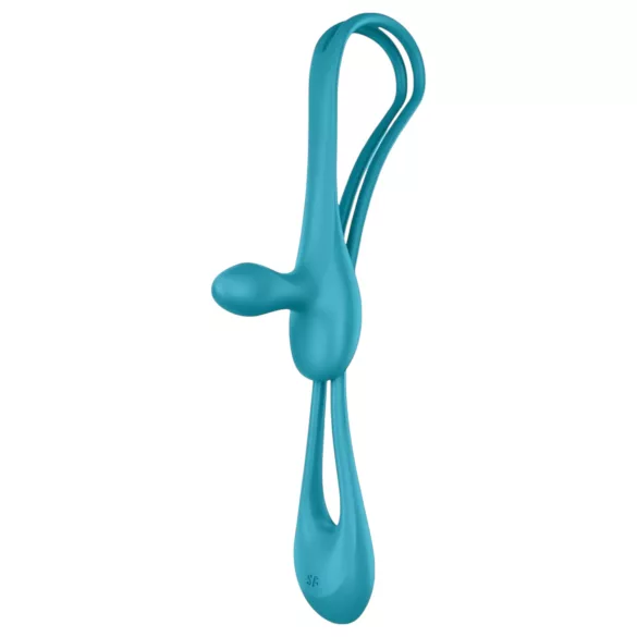 Satisfyer Plug & Play - akumulatorski analni vibrator i penis prsten (plavi)