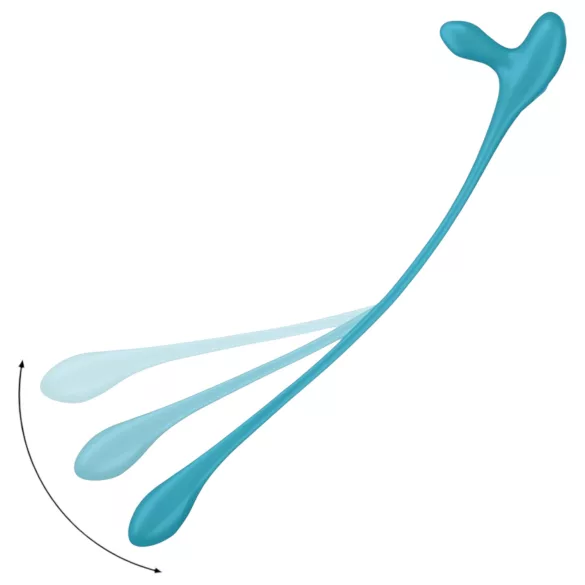 Satisfyer Plug & Play - akumulatorski analni vibrator i penis prsten (plavi)