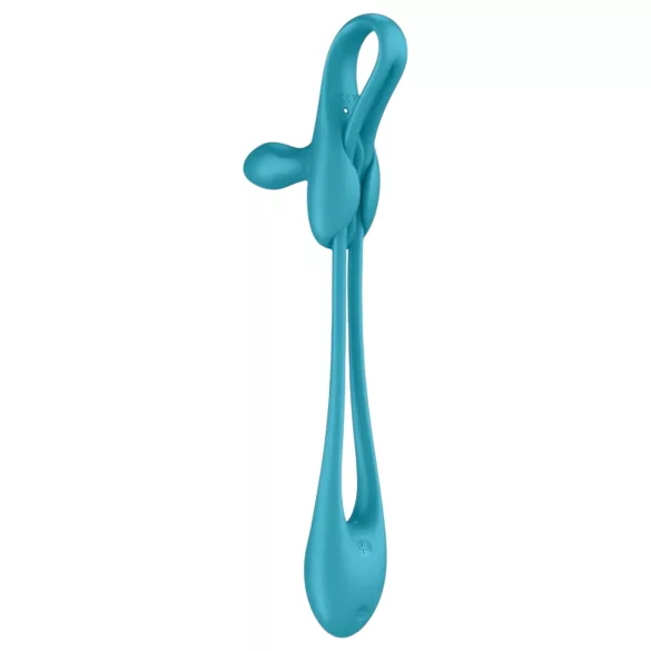 Satisfyer Plug & Play - akumulatorski analni vibrator i penis prsten (plavi)