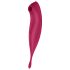 Satisfyer Twirling Pro - pametan 2u1 klitoralni vibrator (crveni)