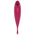 Satisfyer Twirling Pro - pametan 2u1 klitoralni vibrator (crveni)