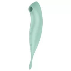   Satisfyer Twirling Pro - pametni 2u1 klitoralni vibrator (menta)