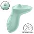 Satisfyer Exciterrr - ротирајући вибратор са перлицама за клиторис (зелени)