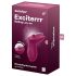 Satisfyer Exciterrr - rotirajući klitoralni vibrator sa perlama (crveni)