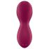 Satisfyer Exciterrr - rotirajući klitoralni vibrator sa perlama (crveni)