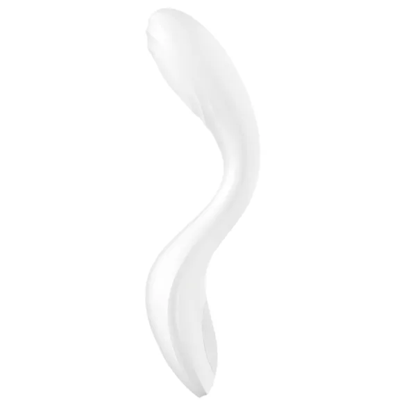Satisfyer Rrrolling - pokretni G-tačka vibrator sa loptom (beli)