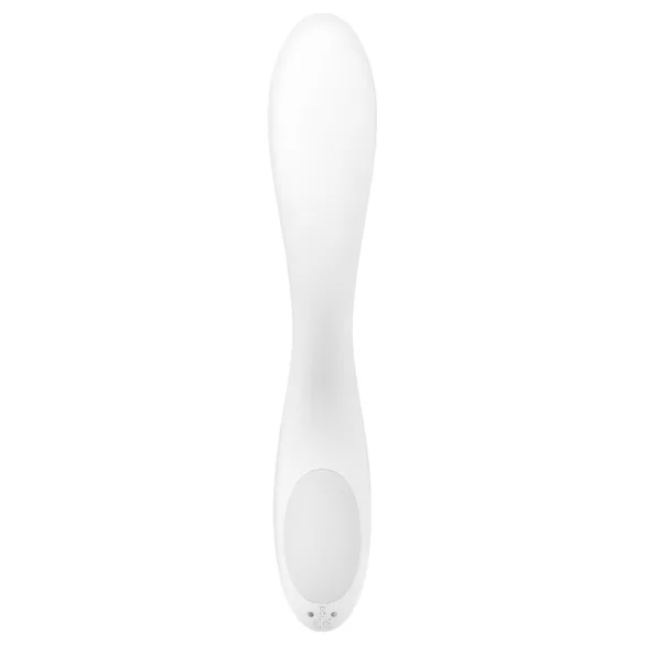 Satisfyer Rrrolling - pokretni G-tačka vibrator sa loptom (beli)