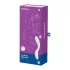 Satisfyer Rrrolling - pokretni G-tačka vibrator sa loptom (beli)