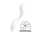 Satisfyer Rrrolling - pokretni G-tačka vibrator sa loptom (beli)