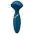 Satisfyer Mini Wand-er - vodootporni masažni vibrator (plava)