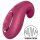 Satisfyer Dipping Delight - punjivi vibrator za klitoris (crveni)