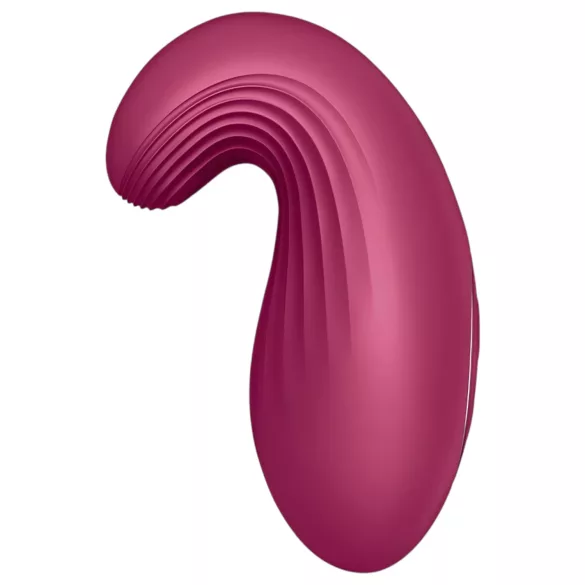 Satisfyer Dipping Delight - punjivi vibrator za klitoris (crveni)