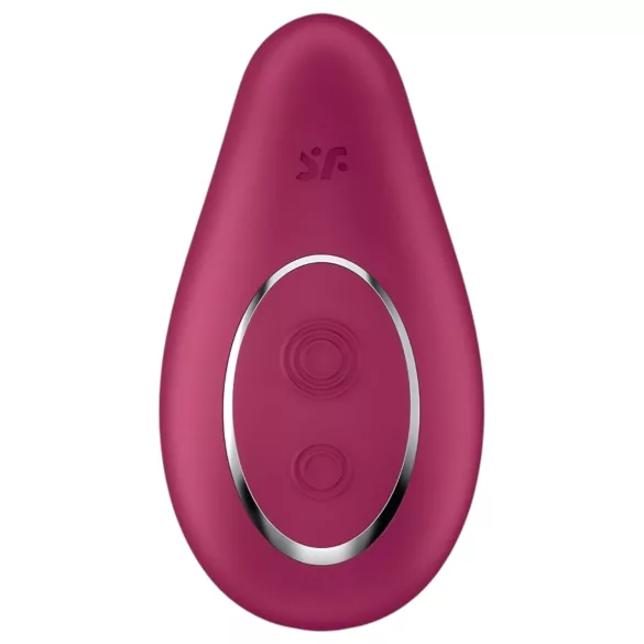 Satisfyer Dipping Delight - punjivi vibrator za klitoris (crveni)