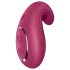 Satisfyer Dipping Delight - punjivi vibrator za klitoris (crveni)