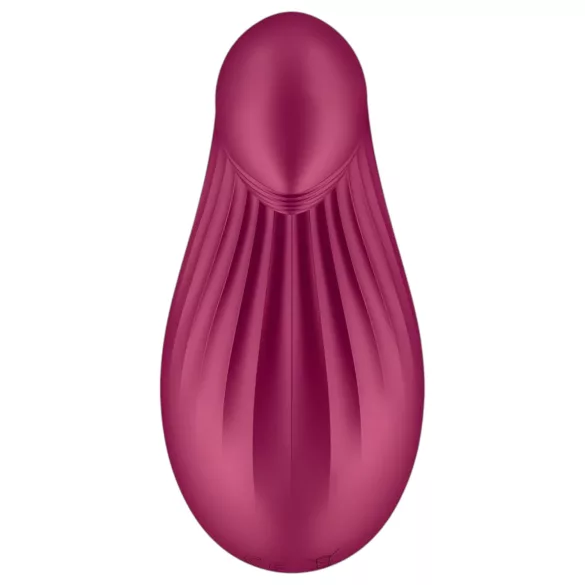 Satisfyer Dipping Delight - punjivi vibrator za klitoris (crveni)