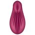 Satisfyer Dipping Delight - punjivi vibrator za klitoris (crveni)