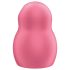 Satisfyer Pro To Go 1 - bežični masažer za klitoris sa vazdušnim talasima (crveni)