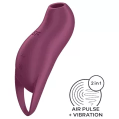   Satisfyer Pocket Pro 1 - akumulatorski masažer za klitoris sa talasima (ljubičasti)