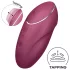 Satisfyer Tap & Climax 1 - 2u1 vibrator i stimulator za klitoris (crven)
