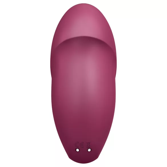Satisfyer Tap & Climax 1 - 2u1 vibrator i stimulator za klitoris (crven)