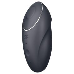 Satisfyer Tap & Climax - 2u1 klitoralni vibrator (crni)