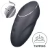 Satisfyer Tap & Climax - 2u1 klitoralni vibrator (crni)