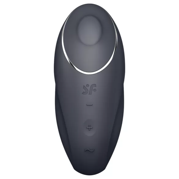 Satisfyer Tap & Climax - 2u1 klitoralni vibrator (crni)