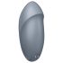 Satisfyer Tap & Climax 1 - 2u1 vibrator za klitoris (siva)