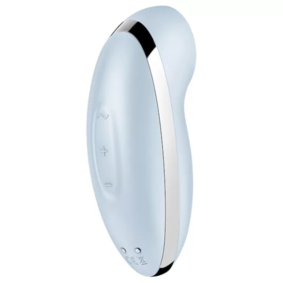 Satisfyer Tap & Climax 2 - 2u1 klitoralni stimulator i vibrator (plavi)