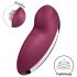 Satisfyer Tap & Climax 2 - 2u1 klitoralni stimulator i vibrator (crveni)