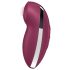 Satisfyer Tap & Climax 2 - 2u1 klitoralni stimulator i vibrator (crveni)
