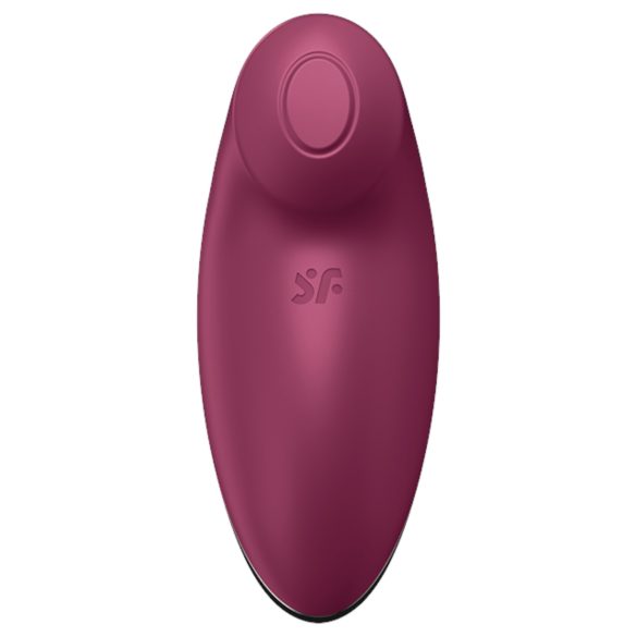 Satisfyer Tap & Climax 2 - 2u1 klitoralni stimulator i vibrator (crveni)